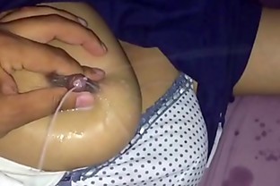 Desi Wife Lactating - Squirting Milky Boobs